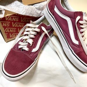 Vans Old Skool sneaker Dry Rose/True White size 6